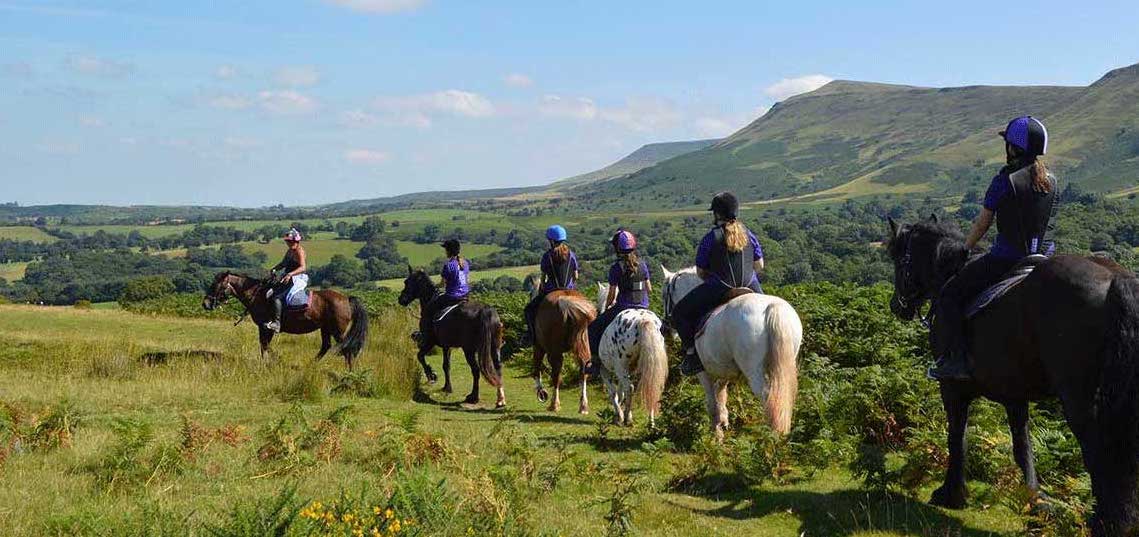 Riding the Brecon Beacons Horse Riding Holiday Wales Welsh Riding