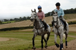 Horse riding on The Bishop Bennet Way 