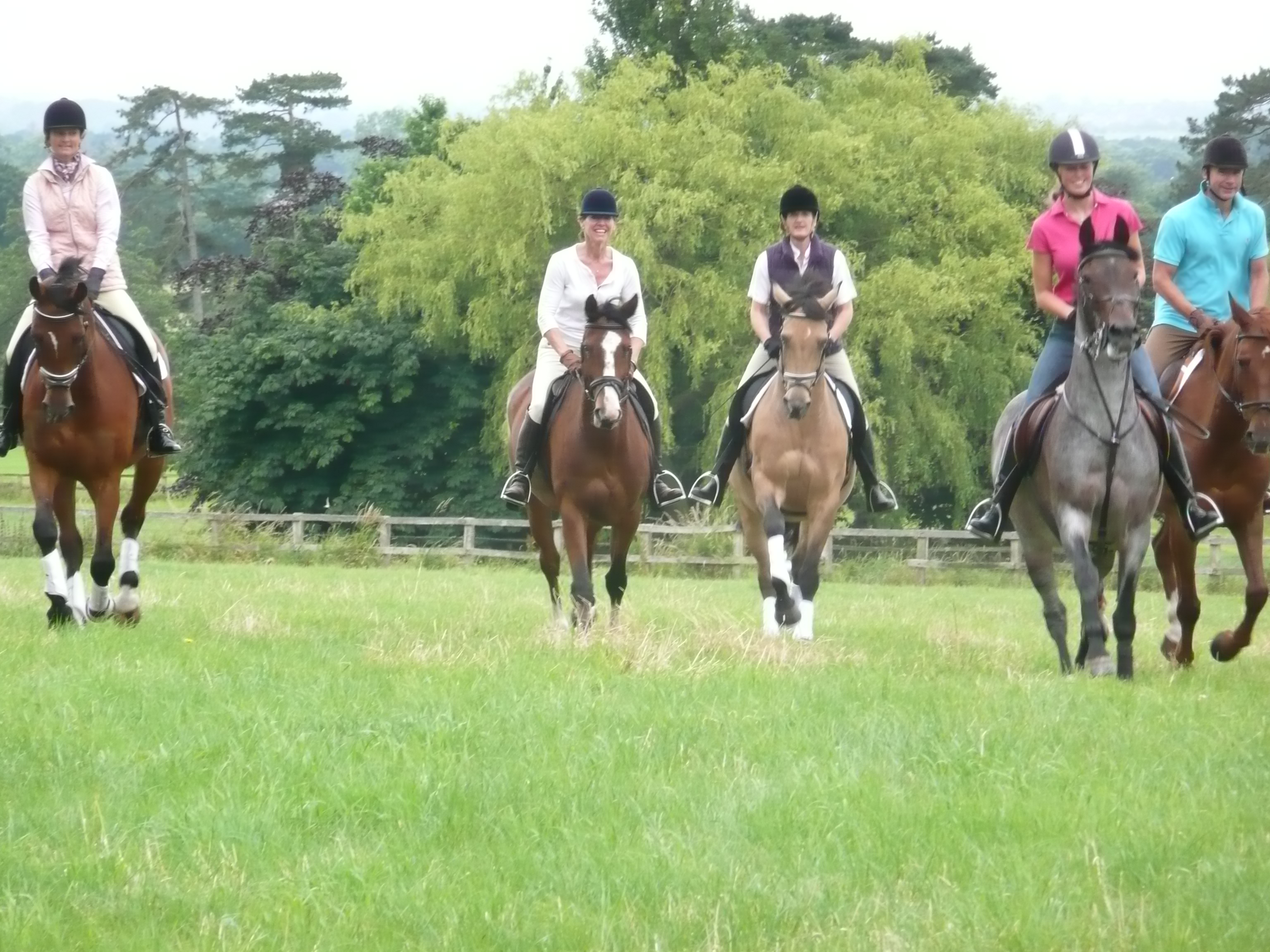 Luxury Log Cabin Riding Holiday