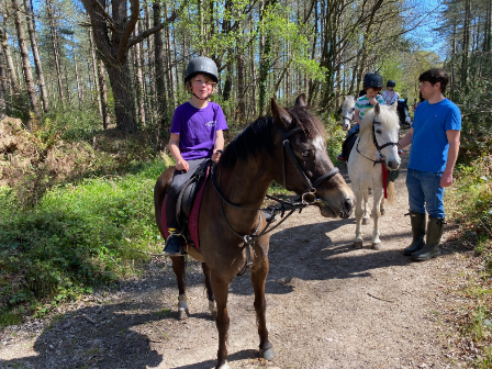 Family Riding Holiday Devon