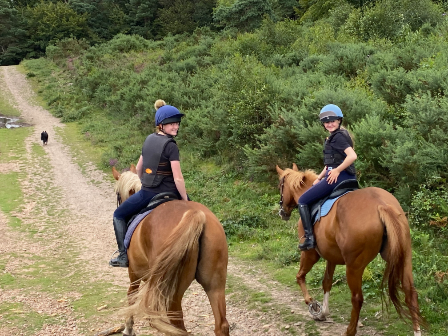 Family Riding Holiday Devon