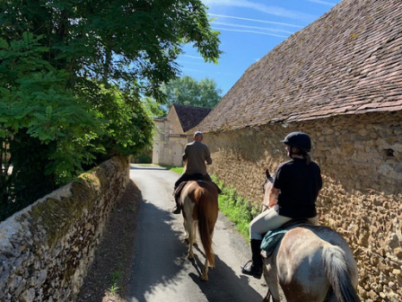 Riding in the Dordogne