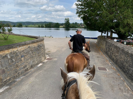 Riding in the Dordogne