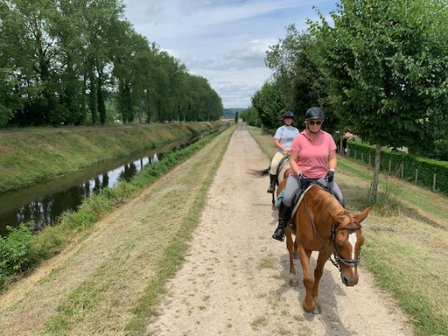 Riding in the Dordogne