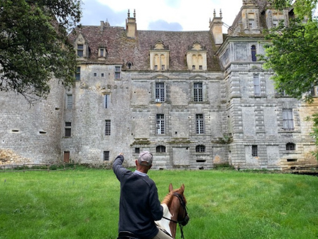 Riding in the Dordogne