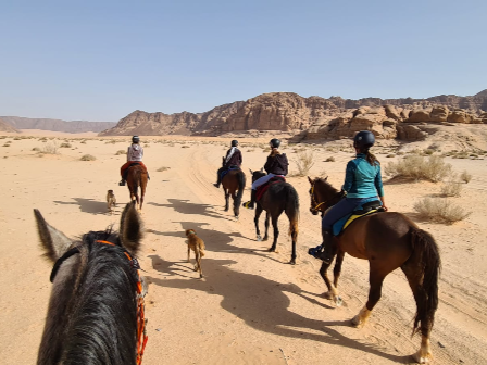 Jordon Desert Trail Ride 