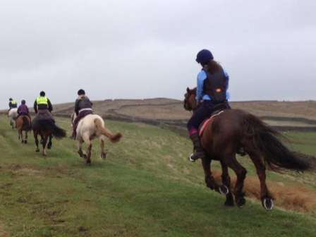 Riding in Skipton 