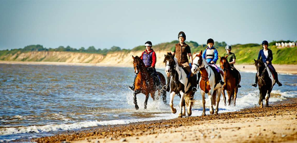 Beach Riding Holiday Suffolk